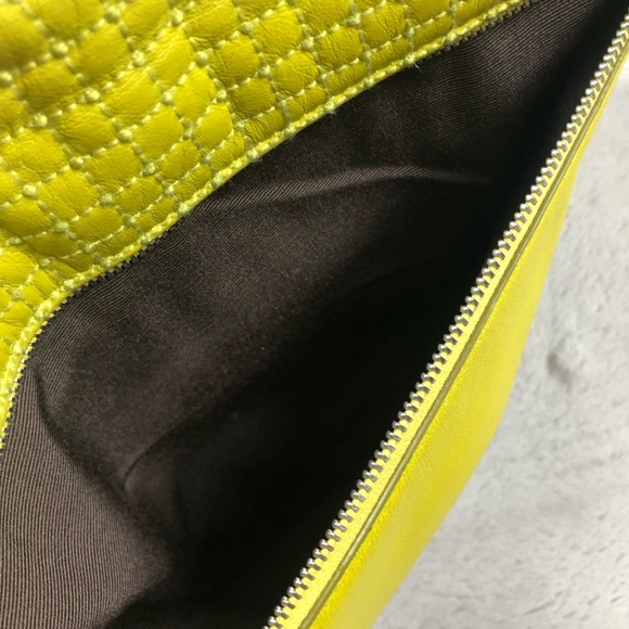 Authentic! Diane Von Furstenberg Mimosa Quilted Clutch/Shoulder Bag - Picture 14 of 14